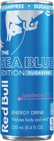 Red Bull Sugar Free Sea Blue Edition Juneberry 250ml Single
