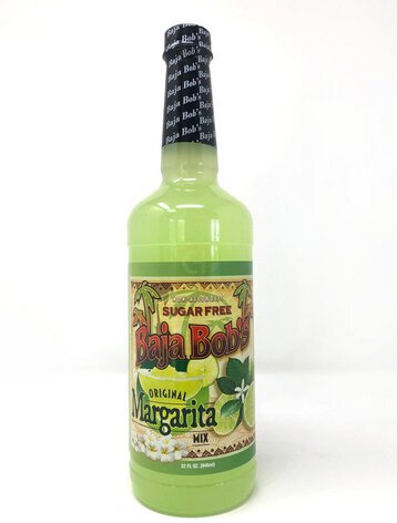 Baja Bob's Sugar Free Cocktail Mixer Original Lime Margarita