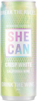 She Crisp White Cans