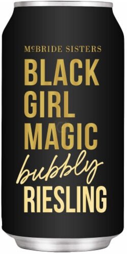 She Black Girl Magic Bubbly Riesling Can