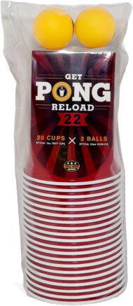 Get Pong Reload Cups X 2 Balls