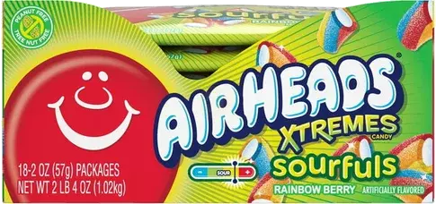 Sour Punch Rainbow Straws