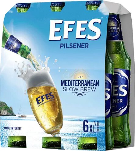 Efes Pilsner Mediterranean Slow Brew Bot