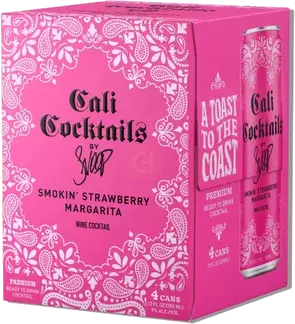 Cali Cocktails Smokin Strawberry Margarita