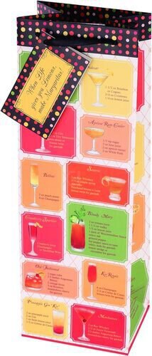 Cakewalk When Life Gives You Lemons Wine Bag