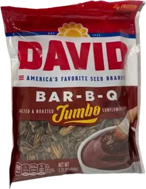 David Jumbo Sunflower Seeds Bar B Q