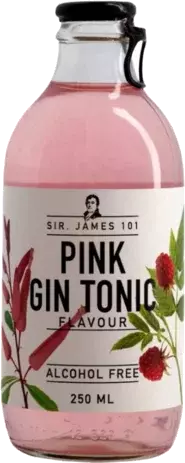 Sir James 101 Pink Gin & Tonic Alcohol Free