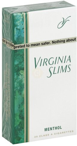 Virginia Slims Menthol Silver