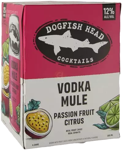 Dogfish Head Vodka Mule Passion Fruit Citrus