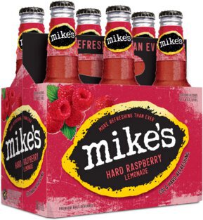 Mikes Raspberry Lemonade 6 Pack Bottes