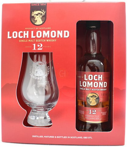 Loch Lomond Years Old Single Malt Scotch Gift Set