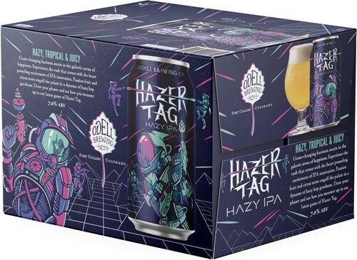 Odell Brewing Hazer Tag Hazy IPA