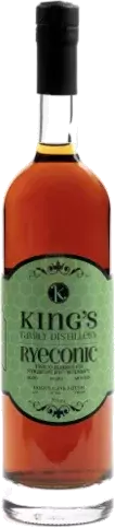 King's Family Distillery Years Old Ryeconic Double Oaked Rye Whiskey Honey Finish