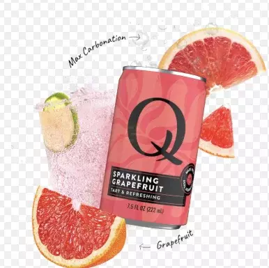 Q Mixers Sparkling Grapefruit Cocktail