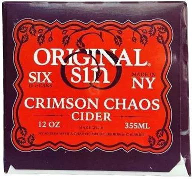 Original Sin Crimson Chaos Cider
