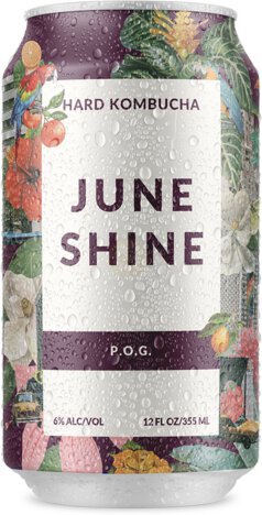 June Shine Passionfuit Orange Guava Hard Kombucha