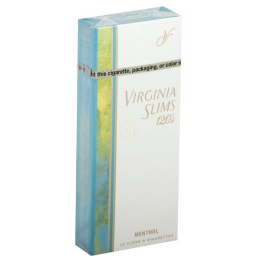 skinny menthol cigarettes Viriginia Slims Menthol Gold 120