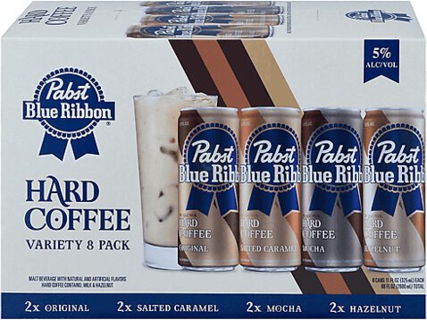 Pabst Blue Ribbon Hard Coffee Variety Pack