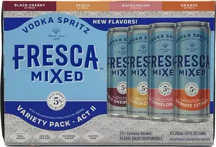 Frescas Mixed Vodka Spritz Variety Pack #2