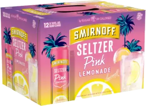 Smirnoff Seltzer Pink Lemonade