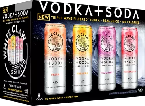 WHITECLAW VODKA VARIETY #2 8PK