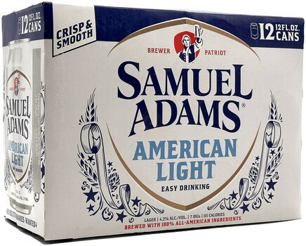 Sam Adams American Light Lager