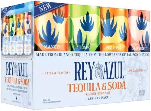 Rey Azul Tequila Soda Variety