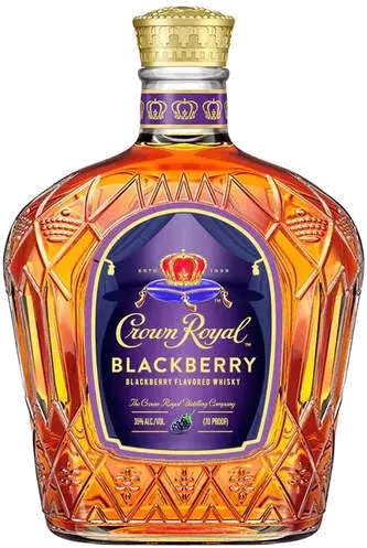 Crown Royal Blackberry Flavored Canadian Whisky