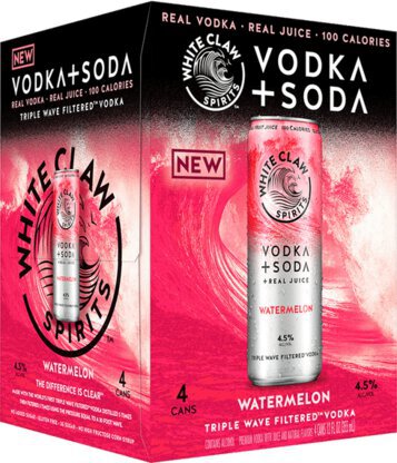 White Claw Vodka & Soda Watermelon