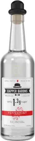 Dapper Barons Peppermint Schnapps Premium Liqueur