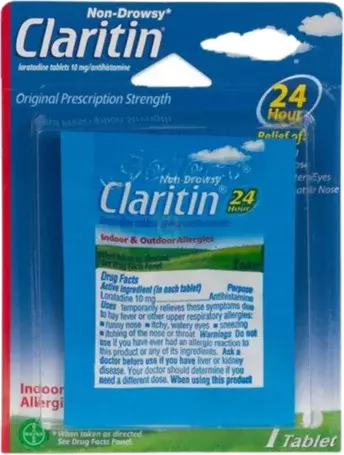 Claritin Indooe & Outdoor Allergic 1 Tablet