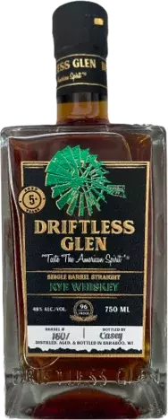 Driftless Glen Straight Rye Single Barrel Whiskey96pf