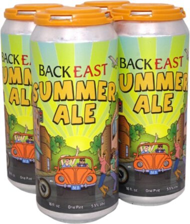Back East Brewing Co Summer Ale Can