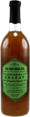 B G Reynolds Original Orgeat Tropical Syrup