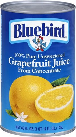Blue Bird Grapefruit Juice