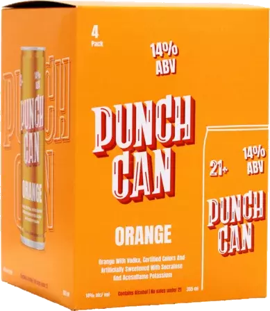 Punch Hard Punch Orange