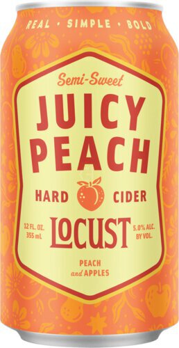 Locust Hard Cider Semi Sweet Juicy Peach