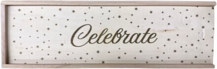 Twine Celebrate Starlight Single Wood Box