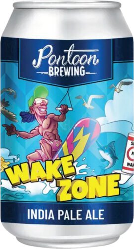 Pontoon Wake Zone 6 Pack Cans