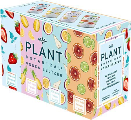 Plant Botanical Vodka Seltzer Variety