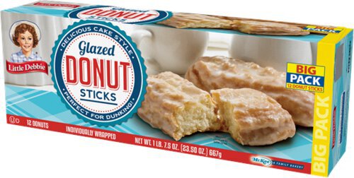 Little Debbie Snack Donut Sticks Snack Cakes