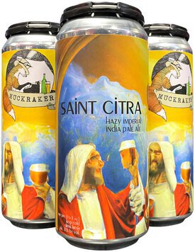 Muckracker Saint Citra Hazy Imperial Ipa