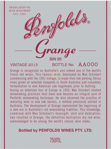 Penfolds Grange