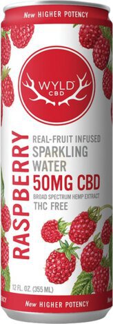 Wyld Cbd Wyld Cbd Raspberry Sparkling Water