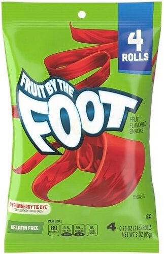 Fruit By The Foot Strawberry Tie Dye