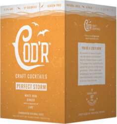 Cape Cod'r Craft Cocktails Perfect Storm Rum