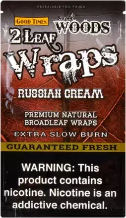 Good Times Sweet Woods Leaf Wrap Irish Cream