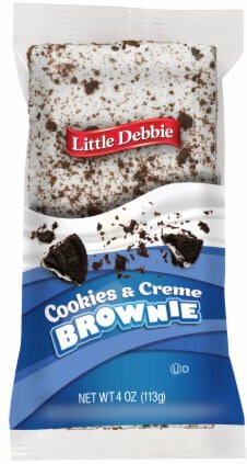 Little Debbie Cookie And Creme Brownie