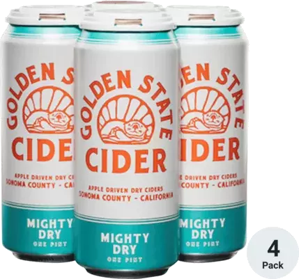 Golden State Mighty Hops Cider 4 Pack Cans