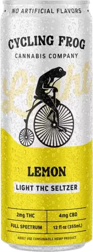 Cycling Frog Lemon Seltzer 2mg Thc 4mg Cbd